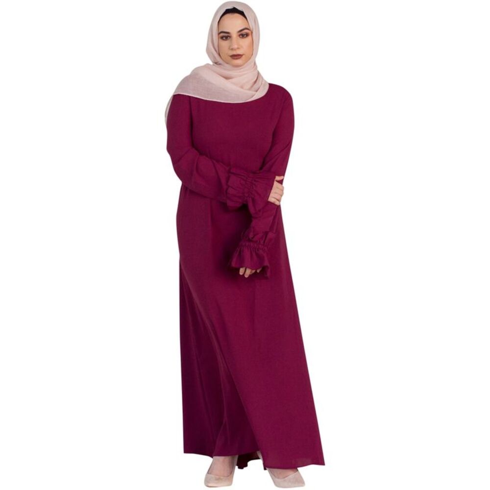Verona Collection Womens Ruffle-Sleeve Maxi Dress, NWT